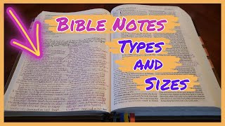 Types of Bible Notes Bible Note Taking Systems Part 1 [upl. by Izak778]