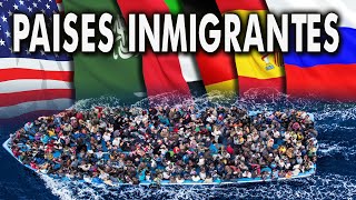 Los 10 Países Con Mas INMIGRANTES [upl. by Dee]