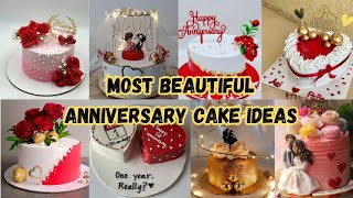 Anniversary cake designAnniversary CakeWedding anniversary cake designAnniversary Cake Photocake [upl. by Iaka]