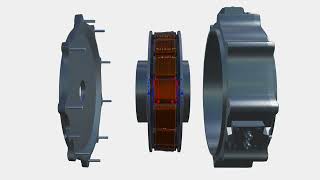 What is an Axial Flux motor  Explainer Animation [upl. by Yate]