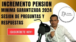 Conoce la diferencia entre pensión mínima garantizada y pensión garantizada [upl. by Lissner758]