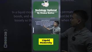 Understanding Liquid Modernity  Sociology Optional  StudyIQ IAS UPSC IAS CSE IPS [upl. by Deborah]