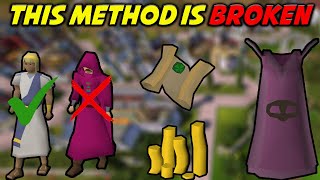 The Best Thieving Method in OldSchool Runescape  Pickpocketing Wealthy Citizens [upl. by Naibaf]