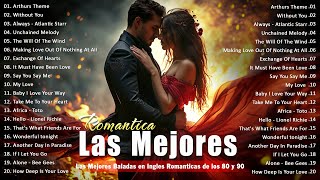 Baladas En Inglés Románticas De Los 80 Y 90  Canciones romanticas Que Se A Través De Los [upl. by Suired]