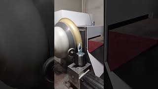 Brass funnel spinning metalspinningcnc cnc flowforming [upl. by Ademla]