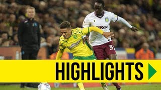 HIGHLIGHTS Norwich City 21 Aston Villa [upl. by Silma668]