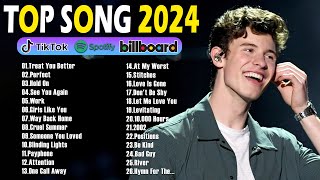 Shawn Mendes The Weeknd Bruno Mars Rihanna Ed Sheeran Justin Bieber Selena Gomez💖Top Hits 2024 [upl. by Leoine]