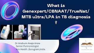 WHAT IS GENEXPERTCBNAATTRUENATLPA Basics of molecular TB diagnostics  A Refresher [upl. by Eecyak]