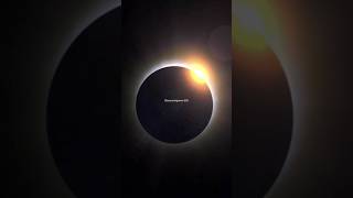 quotTotal Solar Eclipse Broadcast 2024quot ☝️😱☝️ shorts earth space [upl. by Aerona]