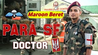 Role Of PARA SF Doctors in Army [upl. by Errised]