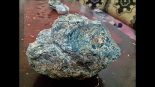 kimberlite with rough diamond [upl. by Nertie]