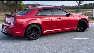 2015 Chrysler 300s v6 flowmaster 40 series review [upl. by Eenad]