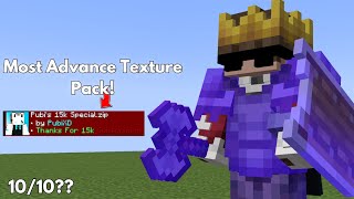 I Just Found The Most Advance Minecraft Texture Pack [upl. by Ahtamat]