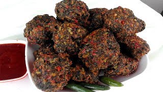 শাকের পাকোড়া শাকের বড়া তৈরির রেসিপি  Bangladeshi Shaker Pakora Bora Recipe  Bengali Pakora Recipe [upl. by Sudoeht]