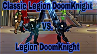 AQW Classic Legion DoomKnight Vs Legion DoomKnight RealTime Fighting [upl. by Legra]