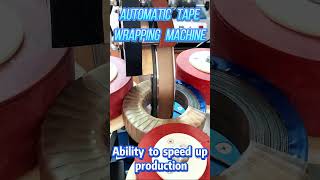 Coils made of amorphous materials can also be taped smoothly automobile machinetape [upl. by Alli]