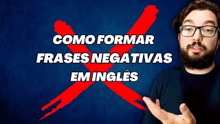 DONT e DOESNT  Como formar frases negativas em inglês [upl. by Huberty]