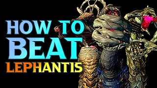 Warframe How To Beat Lephantis  How To Get Nekros Warframe Location TennoCreate [upl. by Aicela558]