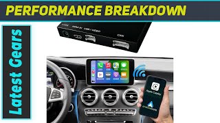 Road Top Wireless Carplay Retrofit Kit Decoder for Mercedes Benz NTG50 C Class W205 GLC [upl. by Bronwyn365]