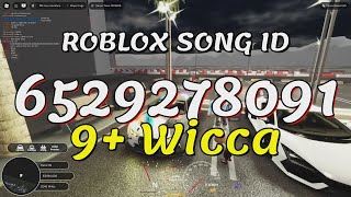 9 Wicca Roblox Song IDsCodes [upl. by Eeleak]