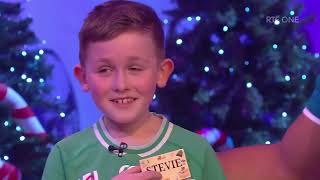 LATE LATE TOY SHOW  STEVIE SINGS IRELANDS CALL FEAT PETER OMAHONY  BUNDEE AKI  RTE IRELAND [upl. by Heigho]