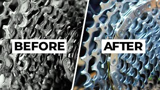 How I CLEAN my Bicycle Chain  Quick Easy and Deep Clean Methods [upl. by Proctor]