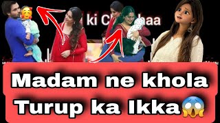 Madam ne khola turup ka ikka 😱  Dipika Kakkar Ibrahim  Shoaib Ibrahim  Saba Ibrahim [upl. by Ahsenac]