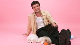 Josh Hutcherson The Puppy Interview [upl. by Idnis]