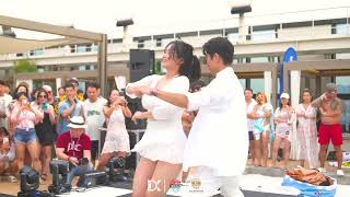 Bachata JampJ Final Round 1  용산 드래곤시티 호텔 풀파티  서라페 2024 Seoul Korea [upl. by Combes713]