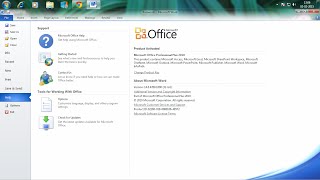 How to install Microsoft Office 2010 Professional with product key [upl. by Enuahs]