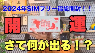 【初売り】ビックカメラのSIMフリー福袋購入してみた！！初めて購入した為開封してみた😊 [upl. by Helbonnas]