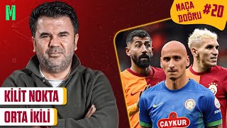 “KİLİT NOKTA ORTA İKİLİ” GALATASARAYÇAYKUR RİZESPOR I ORHAN ULUCA İLE MAÇA DOĞRU 20 [upl. by Enerehs]