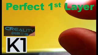 Recap Of How To Get The Best Calibration And First Layers 3D Printing K1 amp Most FFF Printers [upl. by Kcirttap]