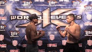 Titus Strickland vs Keoni Diggs Faceoff  Hawaii MMA [upl. by Wilmette908]