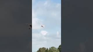 Biplane takeoff [upl. by Ayahsal]