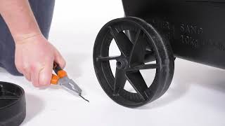 HOW TO REPAIR B500 BOX BACK WHEEL  8642884 [upl. by Cooperstein]