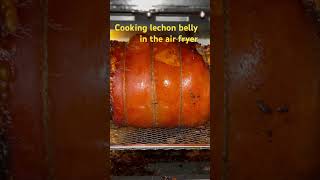 Cooking Pork Lechon Belly in the Air fryer [upl. by Nelg]