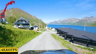 Driving in Norway  Fjordgard To Finnsnes  4K60 [upl. by Enala]