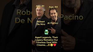 Al Pacino amp Robert De Niro Timeless Legends of Cinema  Iconic Hollywood Actors  Then amp Now [upl. by Ulani285]