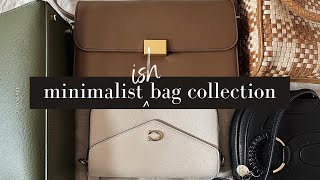 my capsule bag collection  2022  minimal amp curated  ad [upl. by Czarra262]