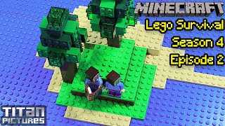 Lego Minecraft Survival  Season 4  Episode 2 [upl. by Marchelle]