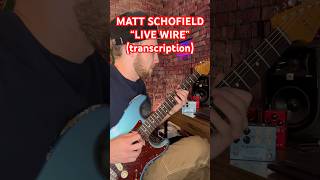 Matt Schofield’s “Live Wire” Incredible phrasing [upl. by Mick]