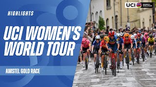 Amstel Gold Race ladies Highlights  2024 UCI Womens WorldTour [upl. by Schnorr756]