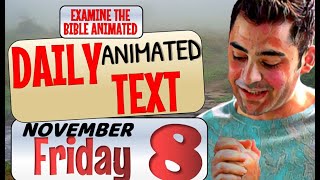 JW DAILY ANIMATED TEXT 🔵 THE LIVING GOD WILL REWARD YOU ✅ EXAMINE THE BIBLE ANIMATED [upl. by Eniledam]