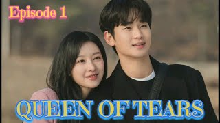 Queen of Tears kdrama Episode 1 hindi  Queen of tears kdrama hindi explain ep 1 quenoftearskdrama [upl. by Kreegar]