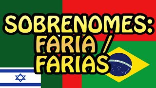 Sobrenomes Faria  Farias e mais [upl. by Angeli]