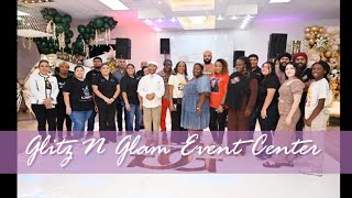 GLITZ N GLAM EVENT CENTER OPEN HOUSE IN HOUSTON TX [upl. by Zetana]