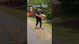 Level 1 vs level 1000shortvideo youtubeshorts parkour challenge shortfeed [upl. by Einahpets]