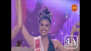 Winwyn Marquez Crowning Moment at Reina Hispanoamericana 2017 Coronation Night [upl. by Enelyk]