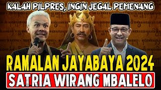 Ramalan Jayabaya 2024 Kalah Pilpres Mengajak Pendukung Untuk Memboikot Pemenang [upl. by Ninazan]